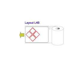 Этикетки вырубные для bbp31/33/35/37 B30-222-7563