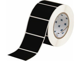Полиэстер для маркировки Brady tht-19-8117-1 этикетки, черный,матовый, 76.2x50.8 мм, b-8117,Полиэстер, 1000 шт