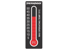 Этикетки обратимые Brady til-7-0c-50c обратимая этикетка,11-уровневая индикация температуры 0-50°c каждые,в упаковке, 18x51 мм, 5 град, 10 шт