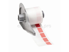 Маркер самоламинирующие Brady m71-30-427-rd аналог на tls / hm ptl-30-427-rd, 19.05x38.1,19.05x12.7 мм, Поле для надписывания