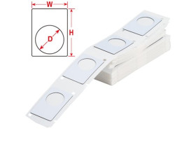 Этикетки Brady M71EP-5-7593-WT / 30x40мм, B-7593