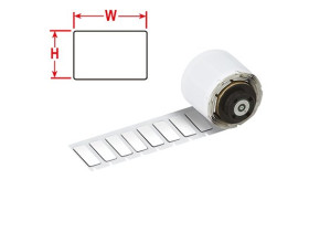Этикетки Brady M71EP-1-7593-WT / 27x8мм, B-7593