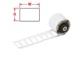 Этикетки Brady M71EP-2-7593-WT / 27x12,5мм, B-7593