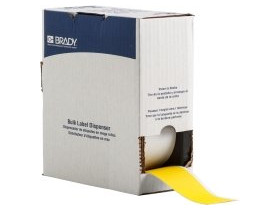 Полиэстер чувствительный к металлодетекторам bm71c-2000-854-yl Brady toughwash, желтый, 50.8x22860 мм, Полиэстер