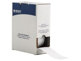 Полиэстер чувствительный к металлодетекторам bm71c-2000-854-wt Brady toughwash, белый, 50.8x22860 мм, Полиэстер