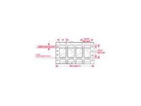 Этикетки Brady DAT-188-292-2.5 / 38,1x101,6мм, B-292