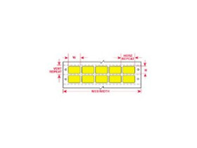 Этикетки Brady DAT-72-637-10 / 31,75x9,53мм