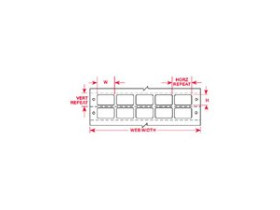 Этикетки Brady DAT-73-637-10 / 31,75x9,53мм