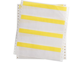 Этикетки Brady DAT-37-292-YL / 25,4x57,15мм, B-292