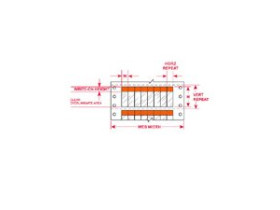 Этикетки Brady DAT-39-292-OR / 25,4x95,25мм, B-292