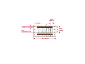 Этикетки Brady DAT-39-292-BR / 25,4x95,25мм, B-292