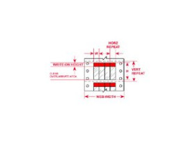 Этикетки Brady DAT-40-292-RD / 50,8x95,25мм, B-292