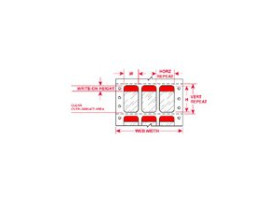 Этикетки Brady DAT-75-292-RD / 50,8x150,8мм, B-292