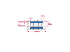 Этикетки Brady DAT-85-292-BL / 25,4x19,05мм, B-292