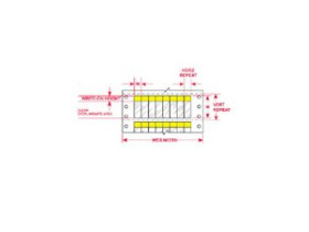Этикетки Brady DAT-85-292-YL / 25,4x19,05мм, B-292