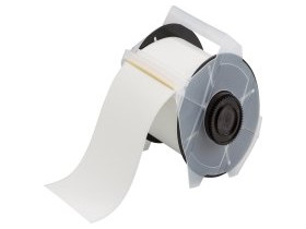 Полиэстер чувствительный к металлодетекторам Brady toughwash gmk-4000-854-war,легенда: warning, белый,оранжевая,черно, 101.6x15240 мм, Полиэстер