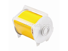 Лента перемещаемая для globalmark Brady globalmark multicolor, желтая, 100x30000 мм, b-581