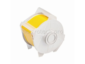 Лента перемещаемая для globalmark Brady globalmark multicolor, желтая, 57x30000 мм, b-581