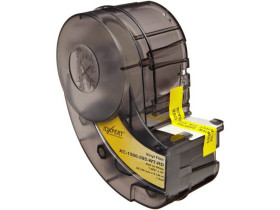 Лента Brady XC-1500-595-WT-RD, красная на белом, 38,10мм.х9,14 м