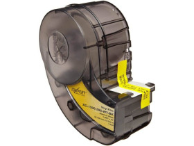 Лента Brady XC-1500-595-WT-BK, чёрная на белом, 38,10мм.х9,14 м