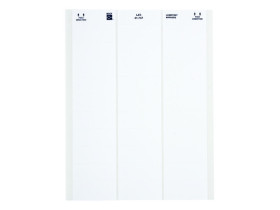Этикетки Brady LAT-21-747W-1 / 63,5x25,4мм, B-747