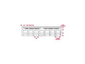 Этикетки Brady LAT-36-773-1 / 40,64x9,53мм, B-773