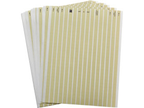 Этикетки Brady LAT-2-652-10 / 9,53x9,53мм, B-652