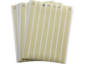 Этикетки Brady LAT-4-652-10 / 20,32x6,35мм, B-652