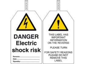 Бирка безопасности do not touch Brady бирки,. в упаковке, 145x85 мм, ПВХ, 10 шт