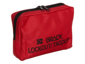 Сумка для блокироторов ременная Brady на пояс, 120x190x50 мм, 1 шт