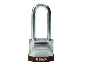 Замки компактные блокирующие Brady дужка, фиолетовый, 4,7 мм, 25 мм, Алюминий, Химически инертен, Электроизолированная личина, 1, 6 шт