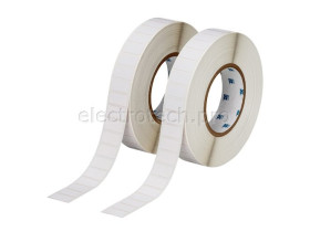 Маркеры кабельные самоламинирующиеся Brady в-427 bpt-305,материал для принтера minimark, 12.7x31.75 мм, Винил, термотрансферная печать, 2800 шт, Рулон