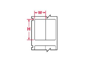 Этикетки Brady WML-902-502-2S / 6,35x31,75мм