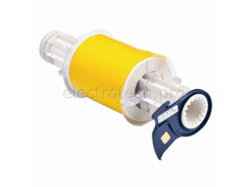 Виниловая универсальная лента Brady, желтая, 100 мм * 15 м (BBP85/Powermark)