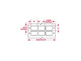 Этикетки Brady BCDAT-3-619-5 / 50,8x36,5мм