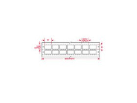 Этикетки Brady DAT-18-499-10 / 25,4x12,7мм, B-499