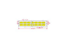 Этикетки Brady SLDAT-1-502-10 / 25,4x12,7мм