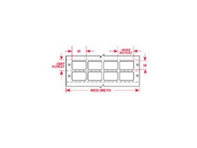 Этикетки Brady DAT-160-502-10 / 28,583x13,46мм