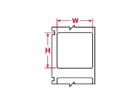 Этикетки Brady CL-311-621 / 25,4x12,7мм