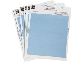 Этикетки Brady LAT-177-124-BL / 200,81x12,07мм, B-124