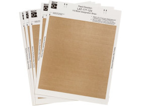 Этикетки Brady LAT-177-124-BR / 200,81x12,07мм, B-124
