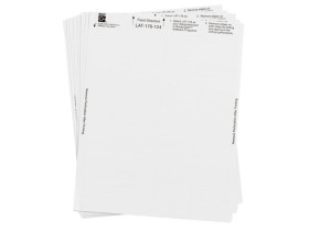 Этикетки Brady LAT-176-124-WT / 50,17x9,53мм, B-124
