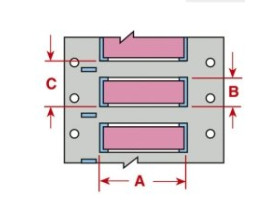 Бирка кабельная Brady hsnx-400-2-gr под 2 хомута,nomex, зеленая, 10.16x50.8 мм
