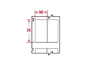 Риббон для bbp11 / 12 Brady r-7950, 167x300000 мм, 1 шт.