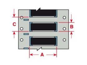 Этикетки Brady PTL-3-457 / 9,53x9,53мм, B-457