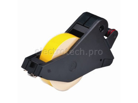 Система маркировочная, виниловая LabelizerPlus / VersaPrinter Brady 29 мм, желтый,black, 27 м, b-595, 2 шт, Рулон