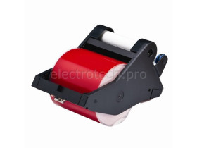 Система маркировочная, виниловая LabelizerPlus / VersaPrinter Brady 100 мм, красный,white, 27 м, b-595, Рулон
