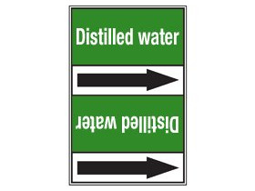 Стрелка для маркировки трубопровода Brady, белый на зеленом, «drinking water», 100x33000 мм, b-7529, 550 шт, 8 мм
