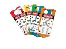 Знаки предупреждающие Brady danger drop, 300x250 мм, 1 шт
