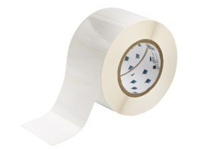 brd139551 - THT-19-533-1 этикетки, белый глянцевый перемещаемый полиэстер, 50.8х76.2 мм, 1 шт в ряду